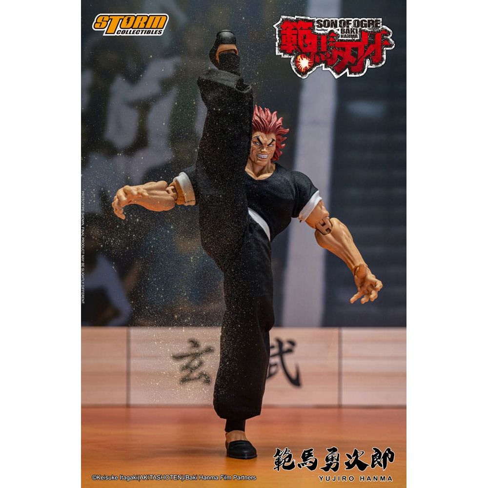 Baki Hanma Son Of Orge Action Figure Yujiro Hanma Storm 78650 Hot Sex