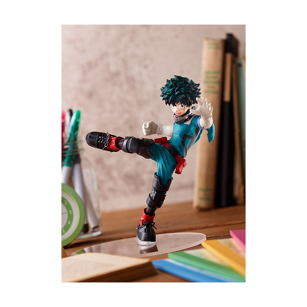 Figura De Midoriya Izuku De MHA – 16 Cm De PVC, Hecha A Mano, Escultura De Colección Para Escritorio Y Decoración