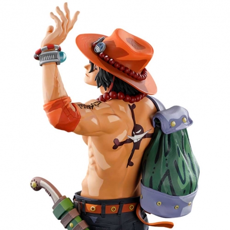 One Piece Banpresto World Figure 3 Super Master Piece The PORTGAS ACE (Two Dimensions) |