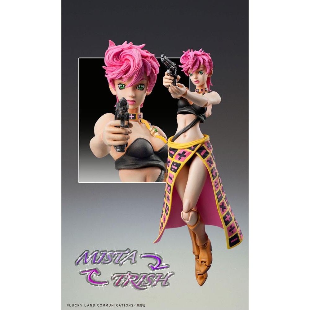 MediCos JoJo’s Bizarre Adventure Part 5: Chozo Kado Trish UNA Super Action Statue Figure