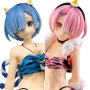 Re:Zero Starting Life in Another World Noodle Stopper Figure REM & RAM Oni Ver.