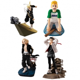 Tokyo Revengers PETITRAMA SERIES Toman Heroic Scenes Box Set de 4 Figuras Tokyo Revengers PETITRAMA SERIES Toman Heroic Scenes Box Set de 4 Figuras