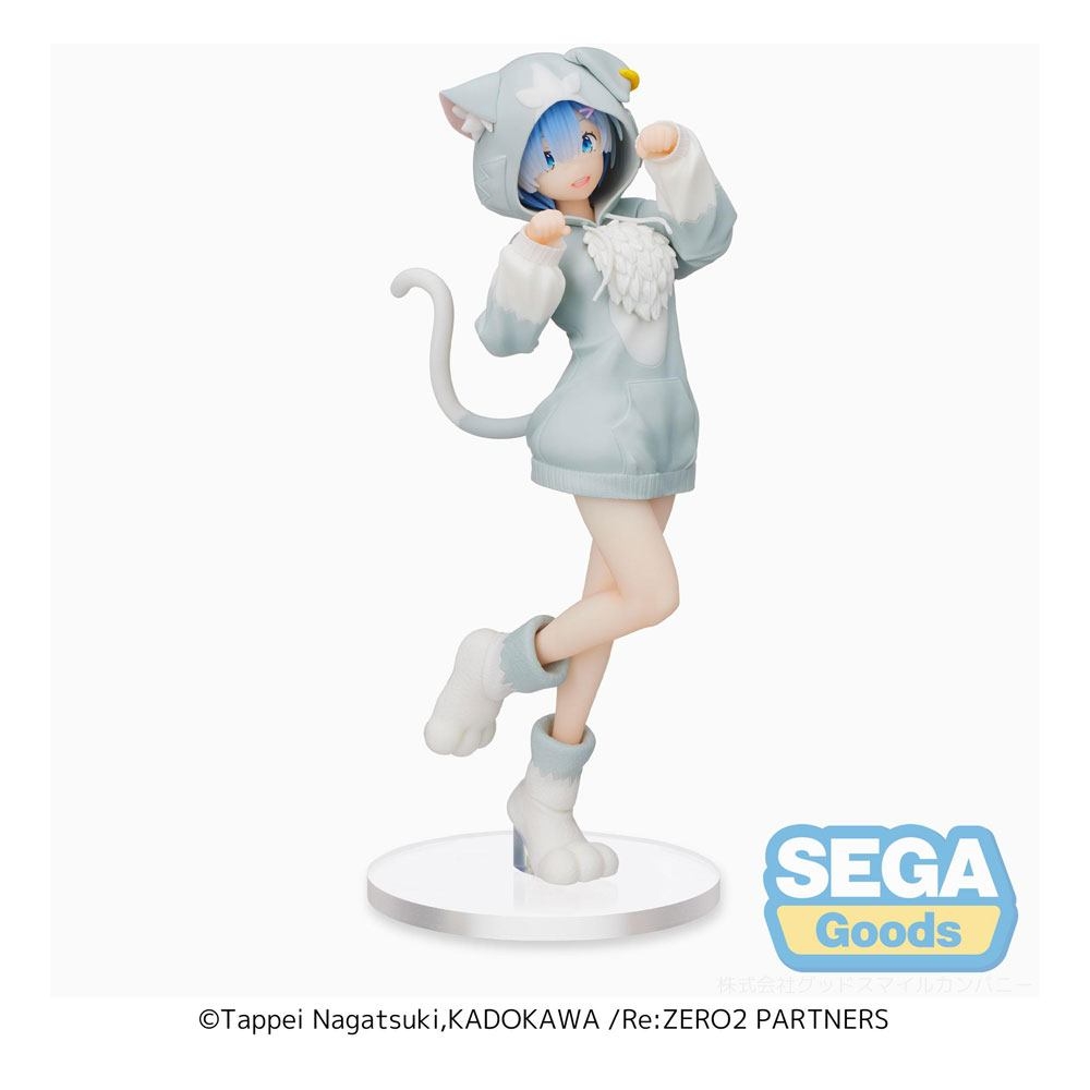 Figura De Rem De Re:Zero - The Great Spirit Pack, 22 Cm, Coleccionable De Anime