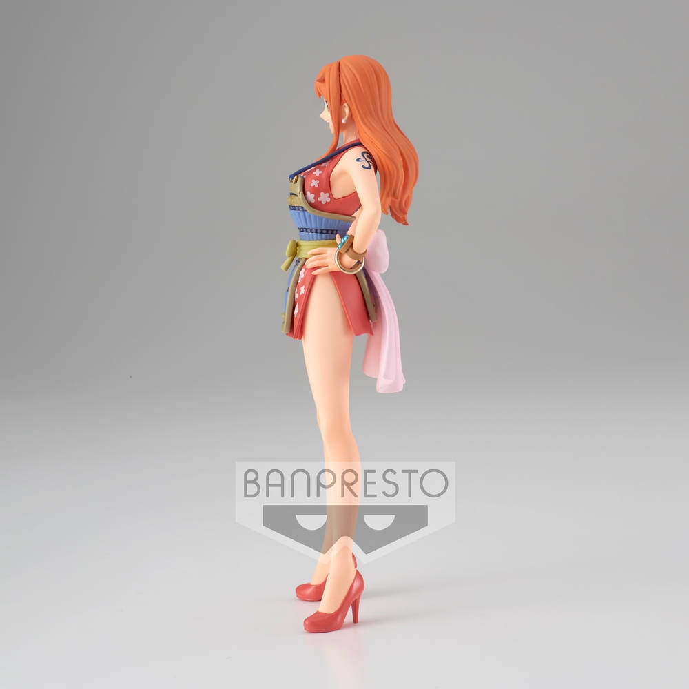 Banpresto One Piece DXF THE GRANDLINE LADY Wanokuni Vol.7 - Figura PVC 16 Cm, Nami