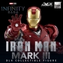 The Infinity Saga DLX Collectible Figure IRON MAN Mark 3
